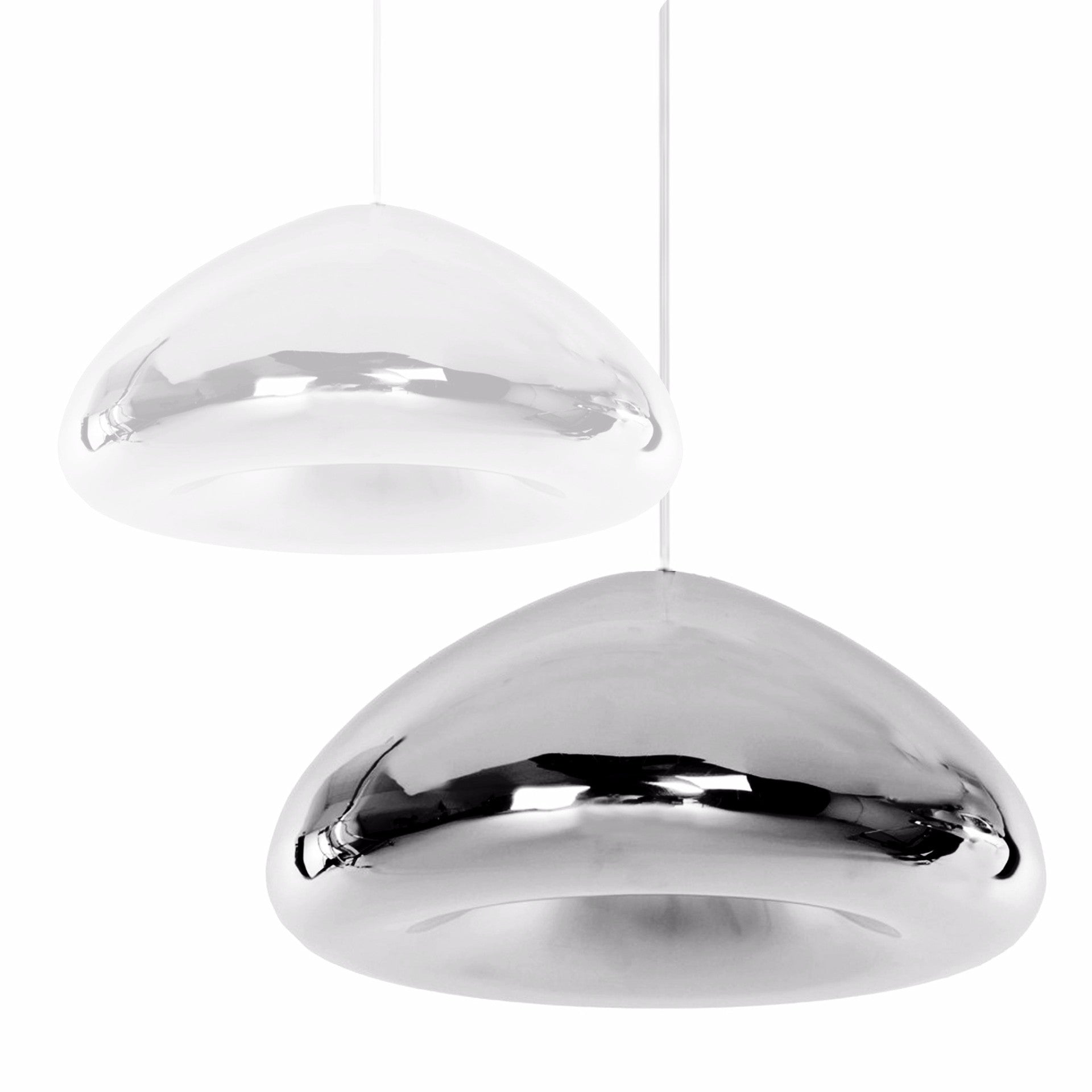 Chrome Glass Pendant Lamp 30Cm  Bp0183-30Ch Bp10755-30Ch