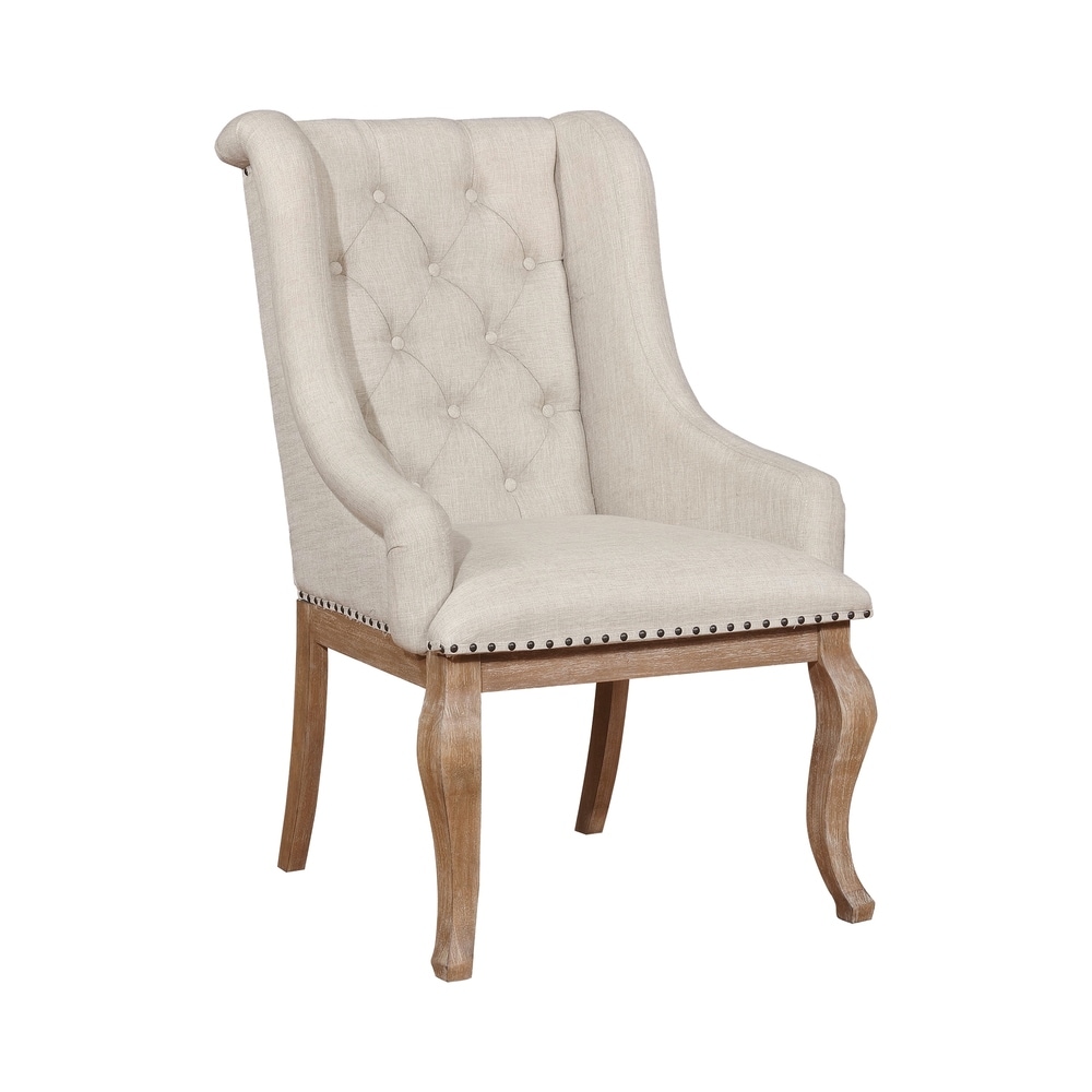 Coaster Furniture Brockway Cove Tufted Arm Chairs (Set of 2)