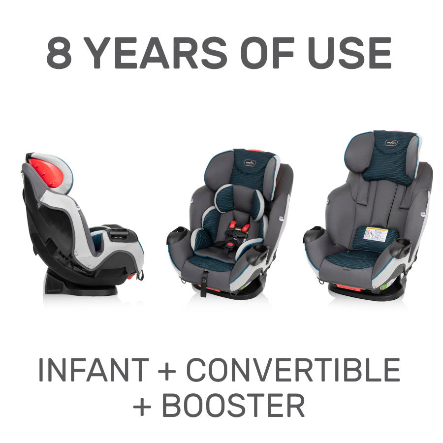 Symphony All-In-One Convertible Car Seat  with FreeFlow