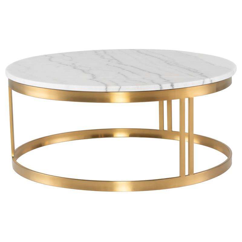 Nicola Coffee Table in Various Colors and Finishes