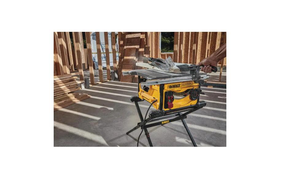 DEWALT DWE7485 15 Amp Corded 8-1/4 in. Compact Portable Jobsite Tablesaw (Stand Not Included)