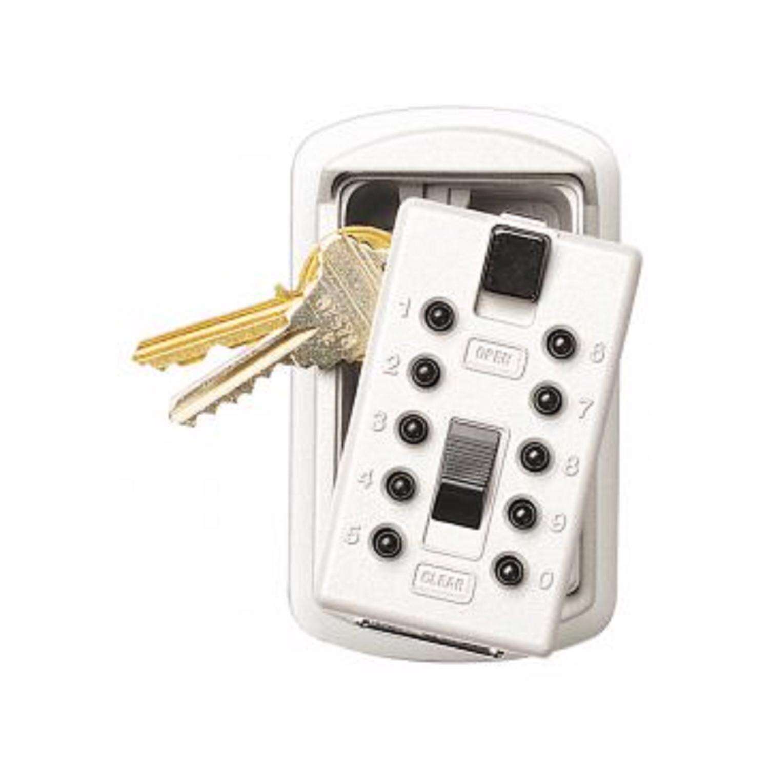 Kidde StorAKey 3.88 in. H X 2.5 in. W Brass 4-Digit Combination Key Safe