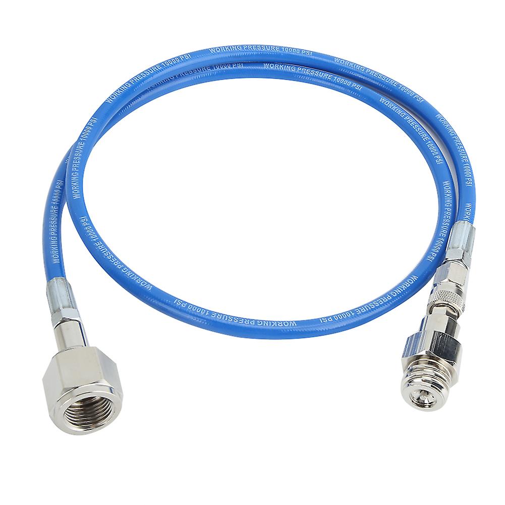 1m/3.3ft Blue G1/2-14 Co2 Hose Soda Water Adapter Hose Kit Accessories For Sodastream