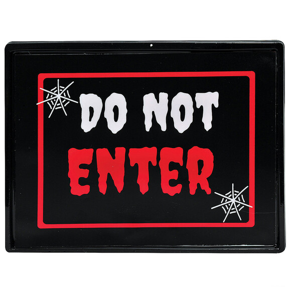 Fun World FW91998E Do Not Enter Neon Light Up Sign