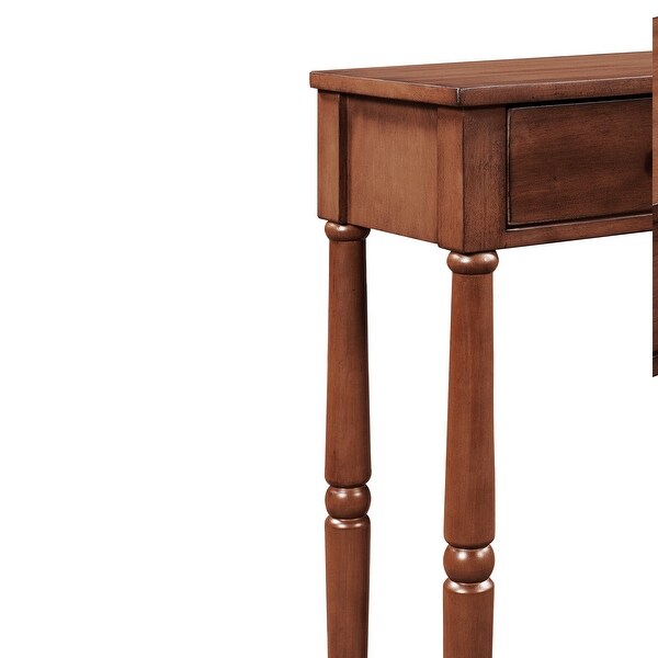 Solid Wood Console Table， Classic Victorian Entryway Table Side Table