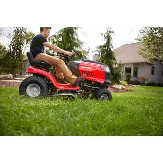 Troy-Bilt Bronco 46 in. 17.5 HP Briggs and Stratton Engine Automatic Drive Gas Riding Lawn Tractor Bronco 46B