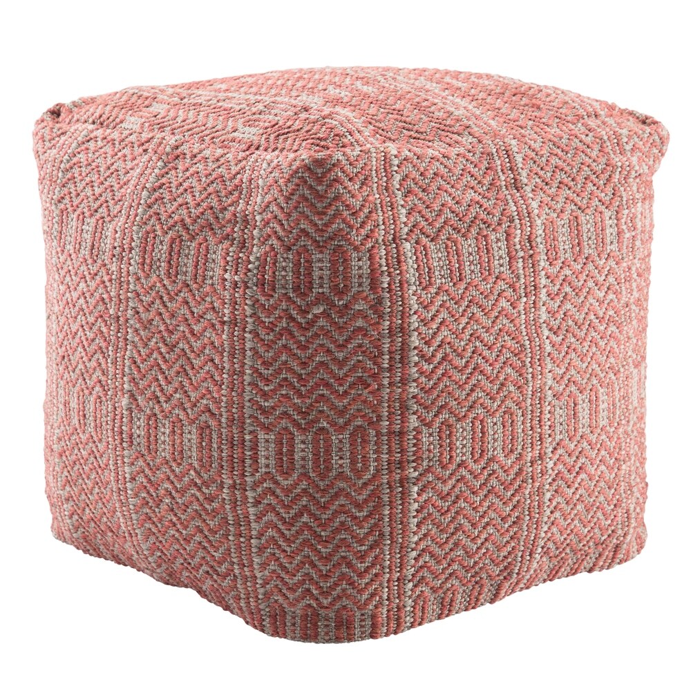 Ailith Indoor/ Outdoor Tribal Pouf/ Floor Pillow   18\