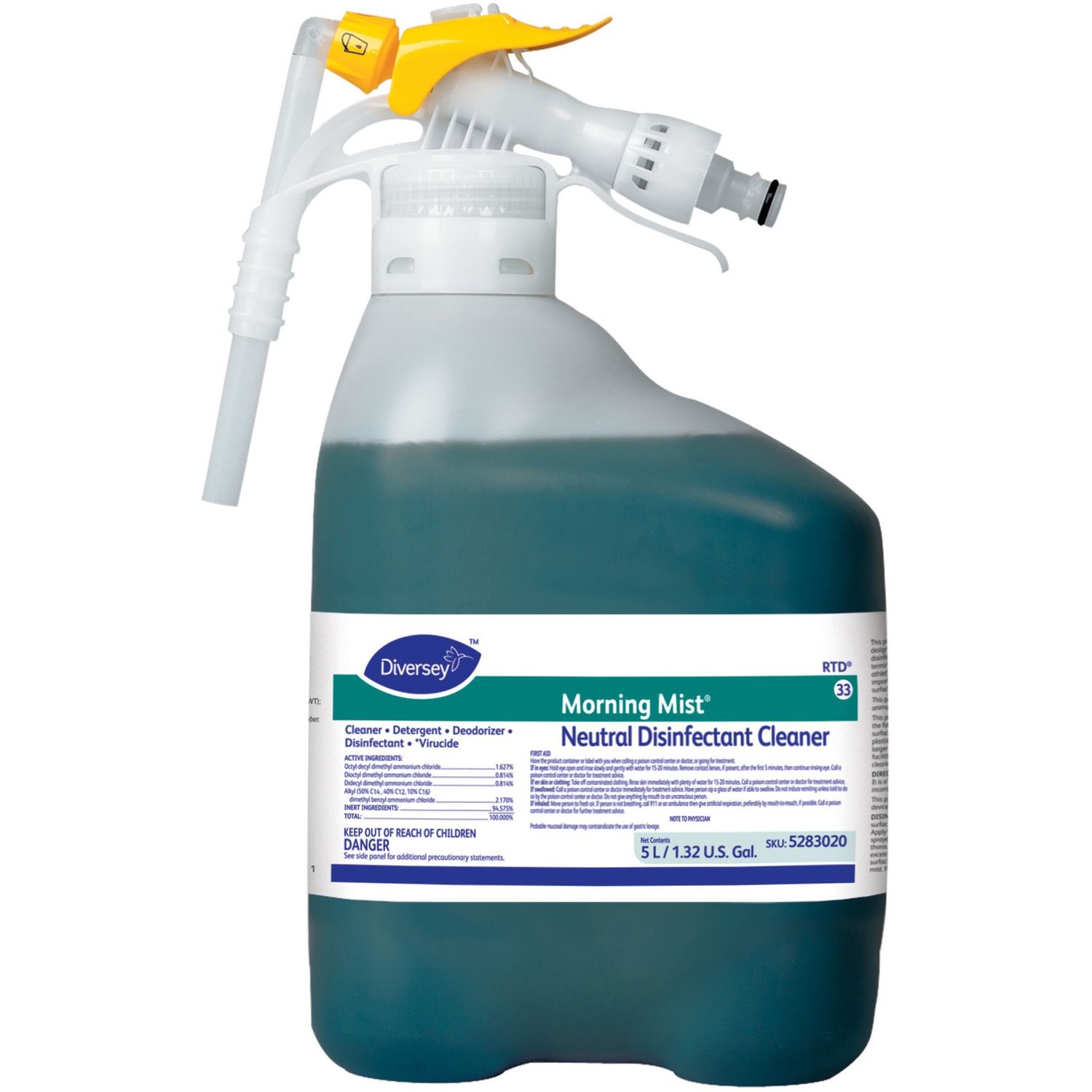 Quaternary Disinfectant Cleaner by Diversey， Inc DVO5283020