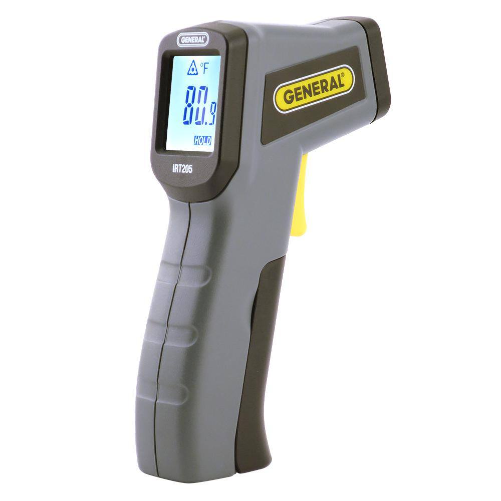 General Tools Mini Non-Contact Laser Infrared Thermometer Temperature Gun IRT205