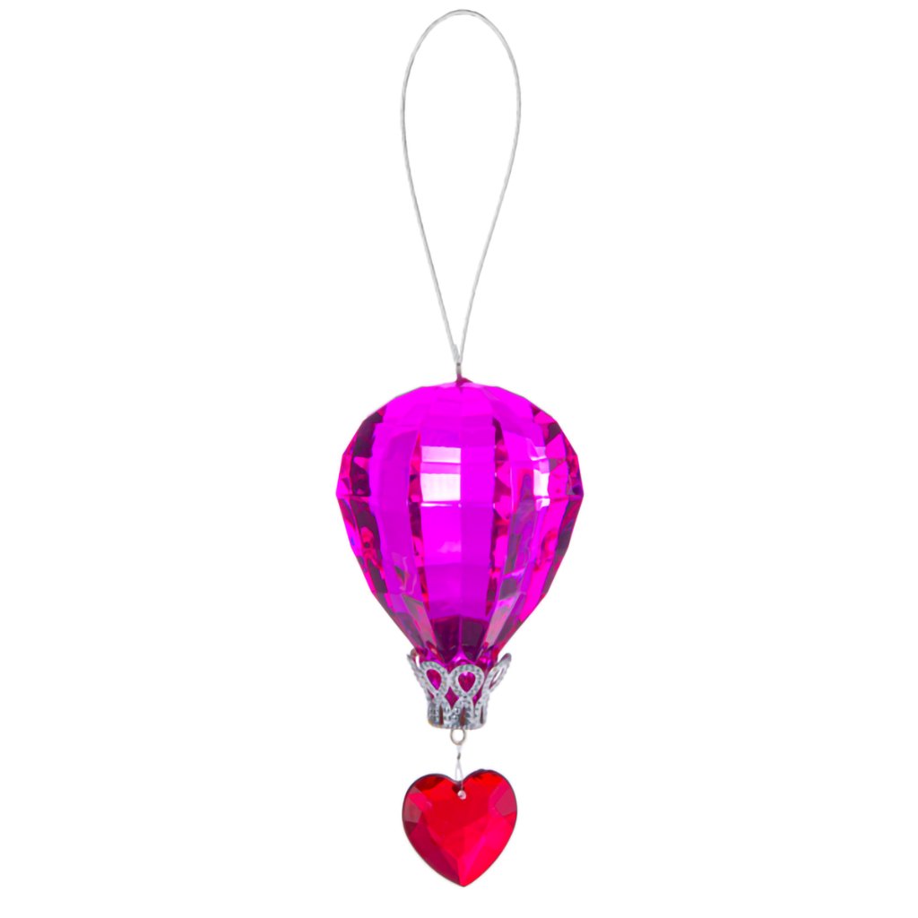 Ganz  Heart Air Balloon Ornament - Assorted 1 at random. Style can not be chosen