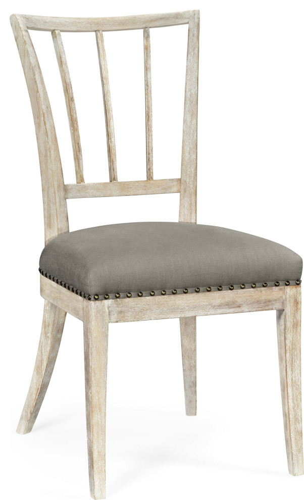 Country House Chic Lucillo Carver Side Chair (Set of 2)   Farmhouse   Dining Chairs   by HedgeApple  Houzz