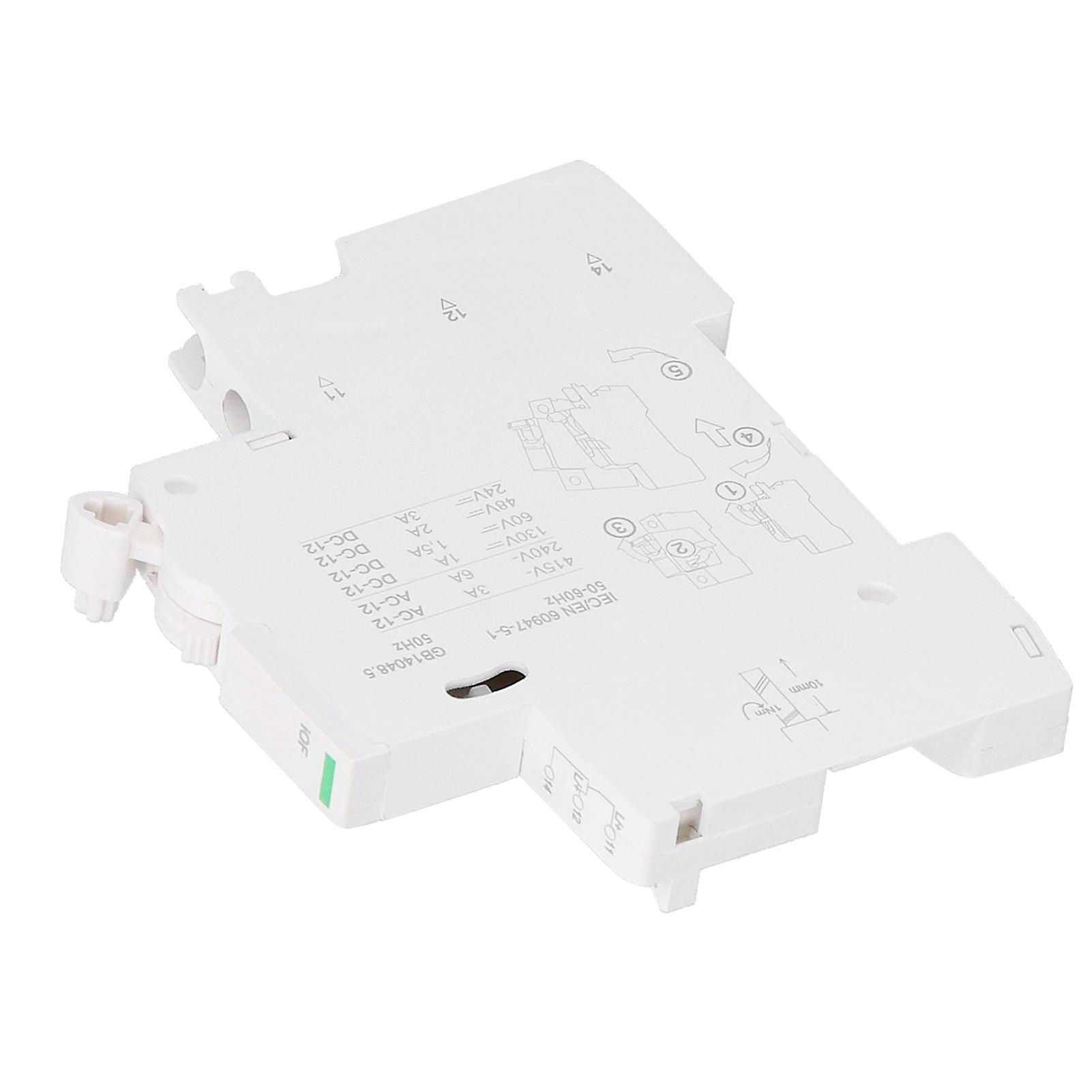 Circuit Breaker Auxiliary Contact 1no+1nc Fit For Ic65 Ac240v/ac415v/dc130v/dc60v/dc48v/dc24v