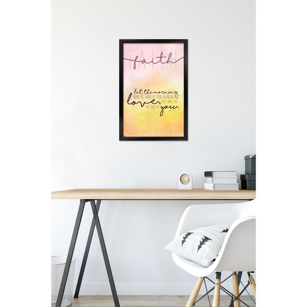 Trends International Klancey Zubowski Morning Framed Wall Poster Prints