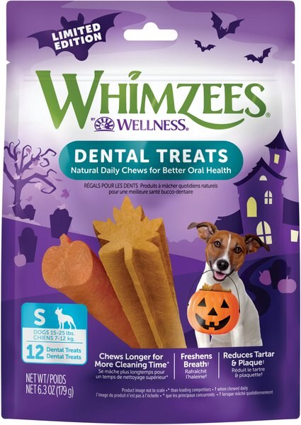 WHIMZEES Fall Small Grain-Free Dental Dog Treats