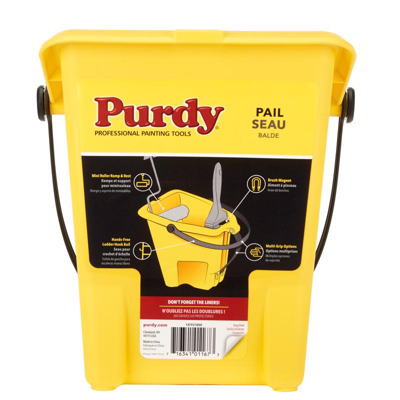 PAINTER PAIL YELLOW 1PK