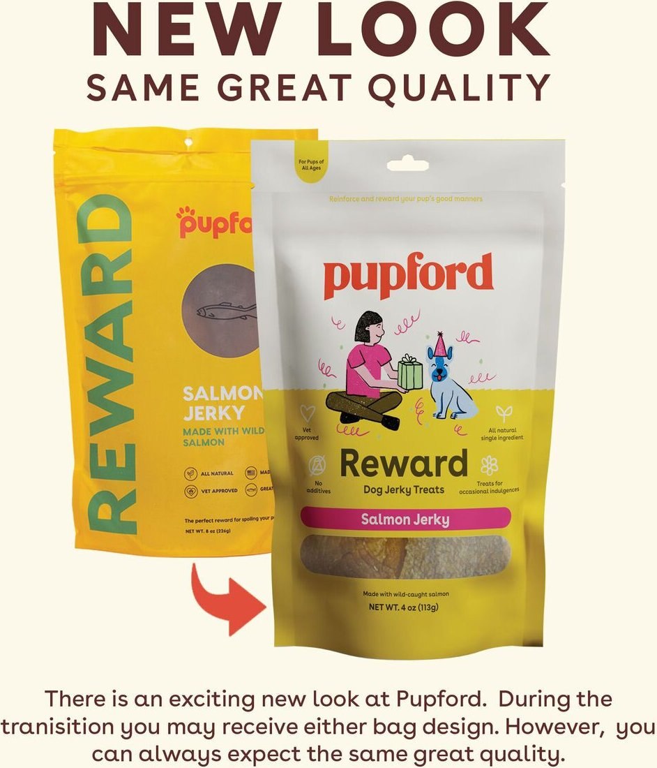 Pupford Salmon Jerky Dog Treats