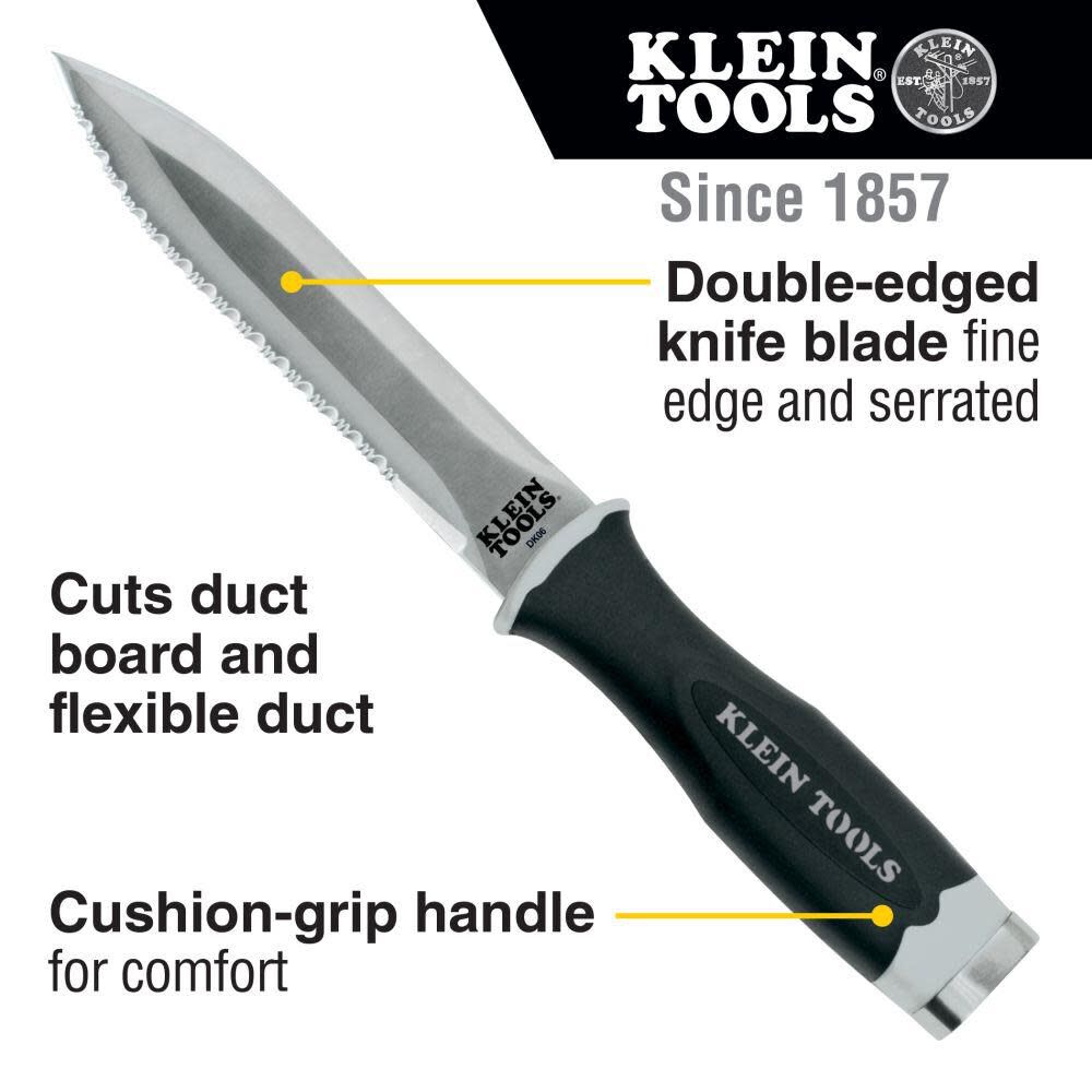 Klein Tools Serrated Duct Knife DK06 from Klein Tools