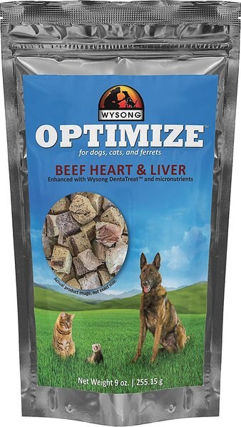 Wysong Optimize Beef Heart and Liver Dog， Cat and Ferret Food Topper