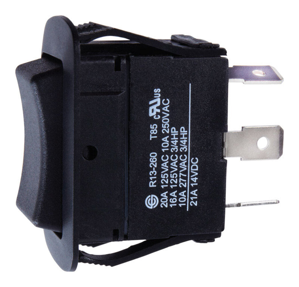 ROCKER SWITCH SPDT 3 TAB