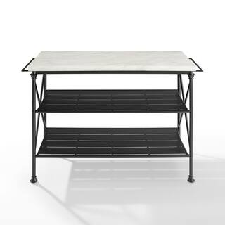 CROSLEY FURNITURE Madeleine Black Kitchen Island CF3024-MB