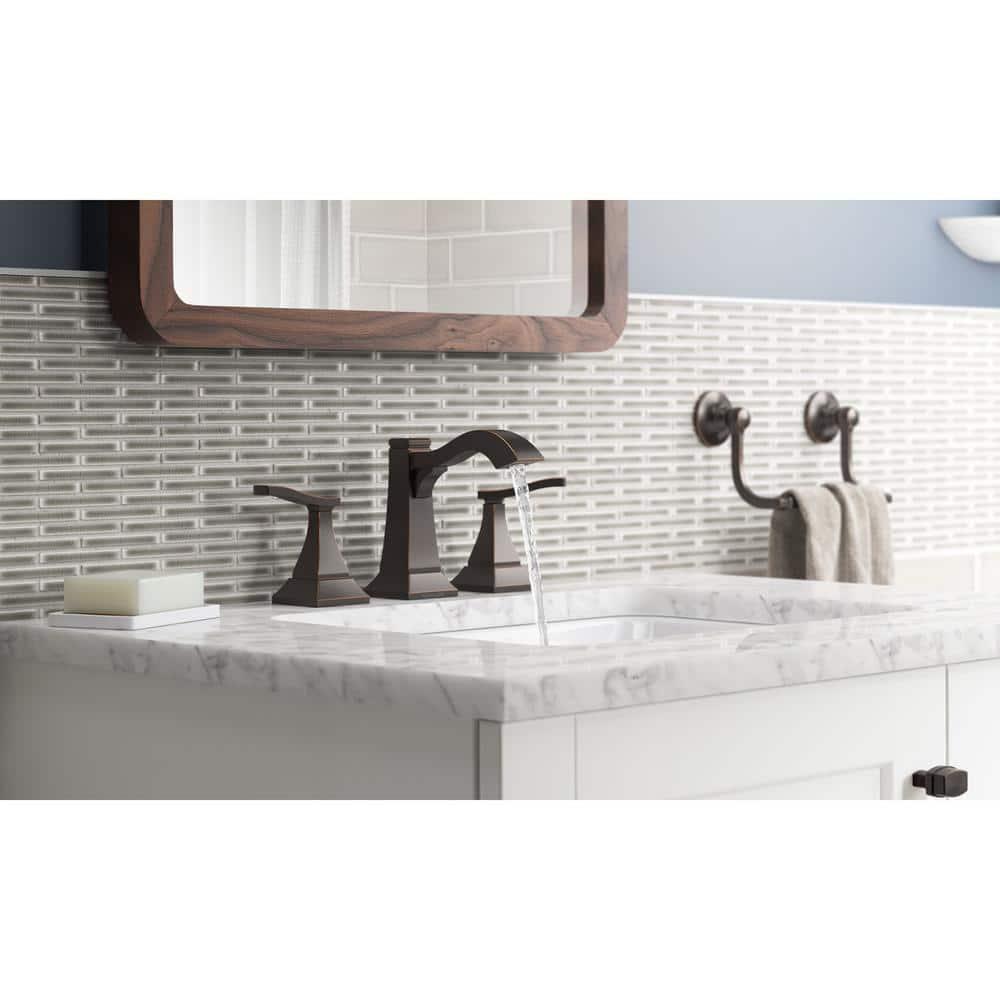 KOHLER Truss 8 in Widespread 2Handle Bathroom Faucet in OilRubbed Bronze