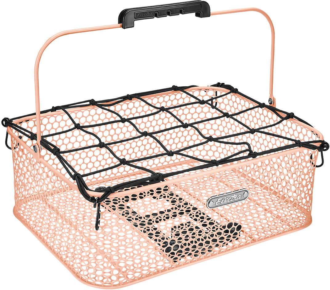 Electra Honeycomb Low Profile MIK Rear Basket - Blush Pink