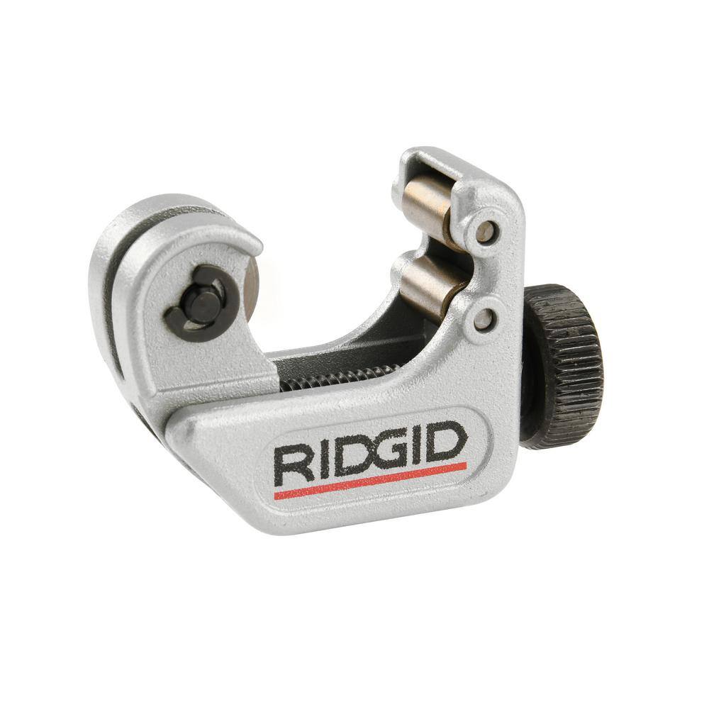 RIDGID 316 in. to 1516 in. 104 Close Quarters Copper Aluminum Brass and Plastic Tubing Cutter Multi-Use Tubing Tool 32985