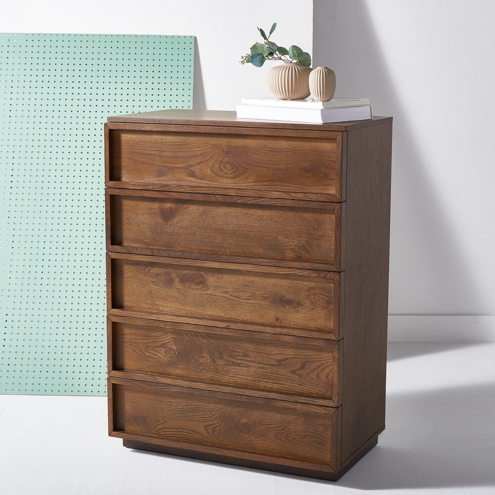 SAFAVIEH Couture Zeus 5 Drawer Tall Dresser