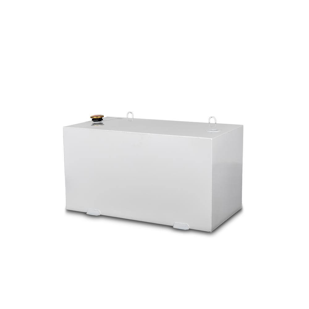 Delta Rectangular Steel Liquid Transfer Tank in White 484000