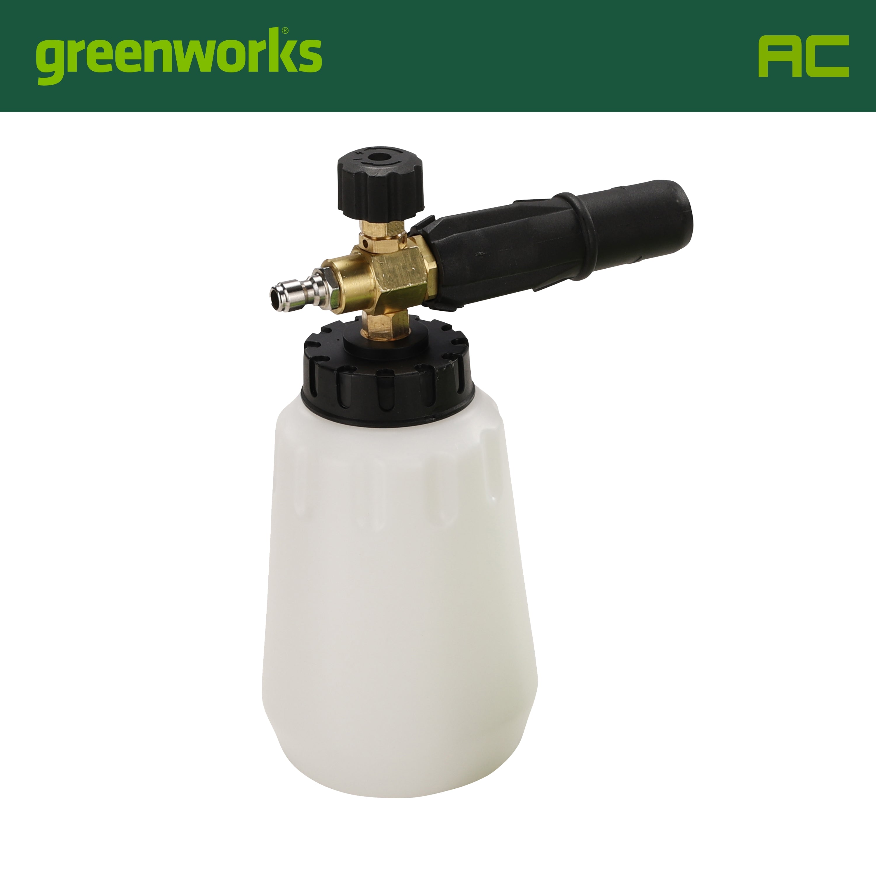 Premium Pressure Washer Foam Cannon | Greenworks Tools