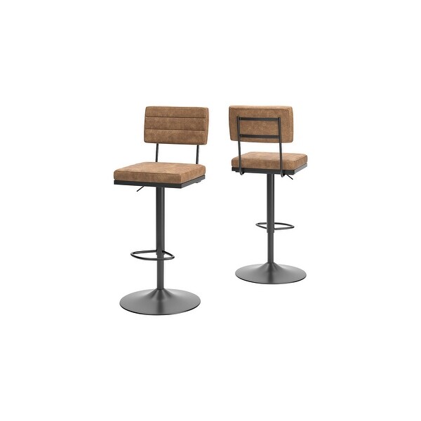 Ashley Furniture Strumford Swivel Barstool (Set of 2) - 18