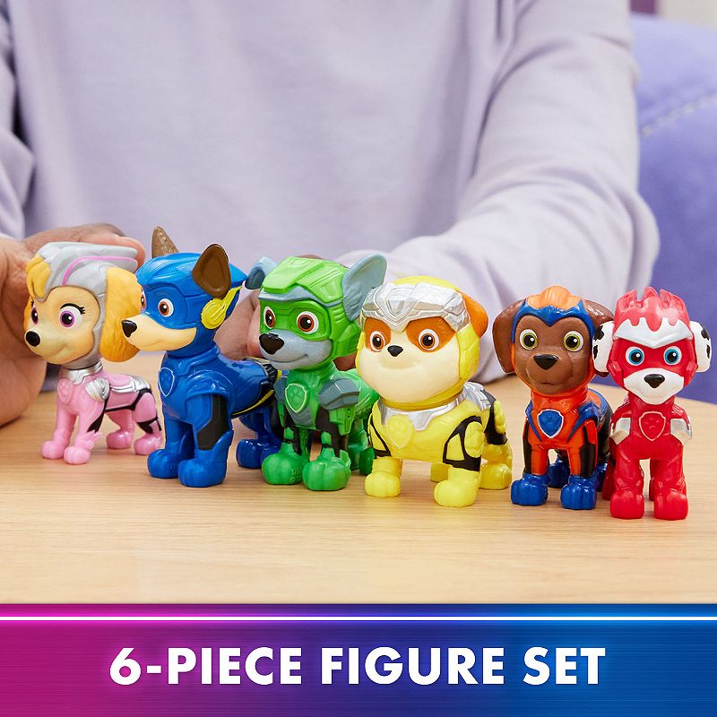 PAW Patrol: The Mighty Movie 6-pack Collectable Action Figures