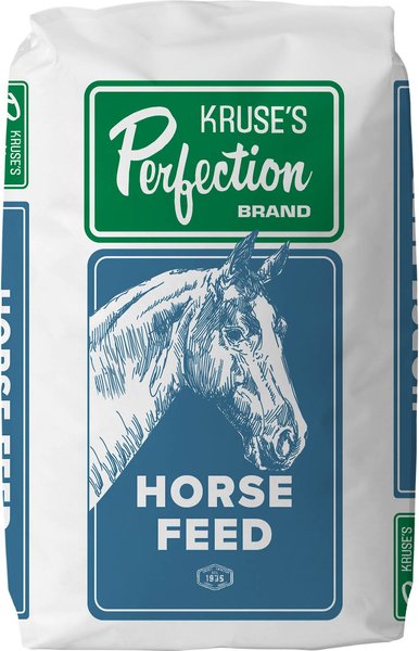 Kruse's Perfection Brand Perfectly Senior Summer Plt Horse Food， 50-lb bag