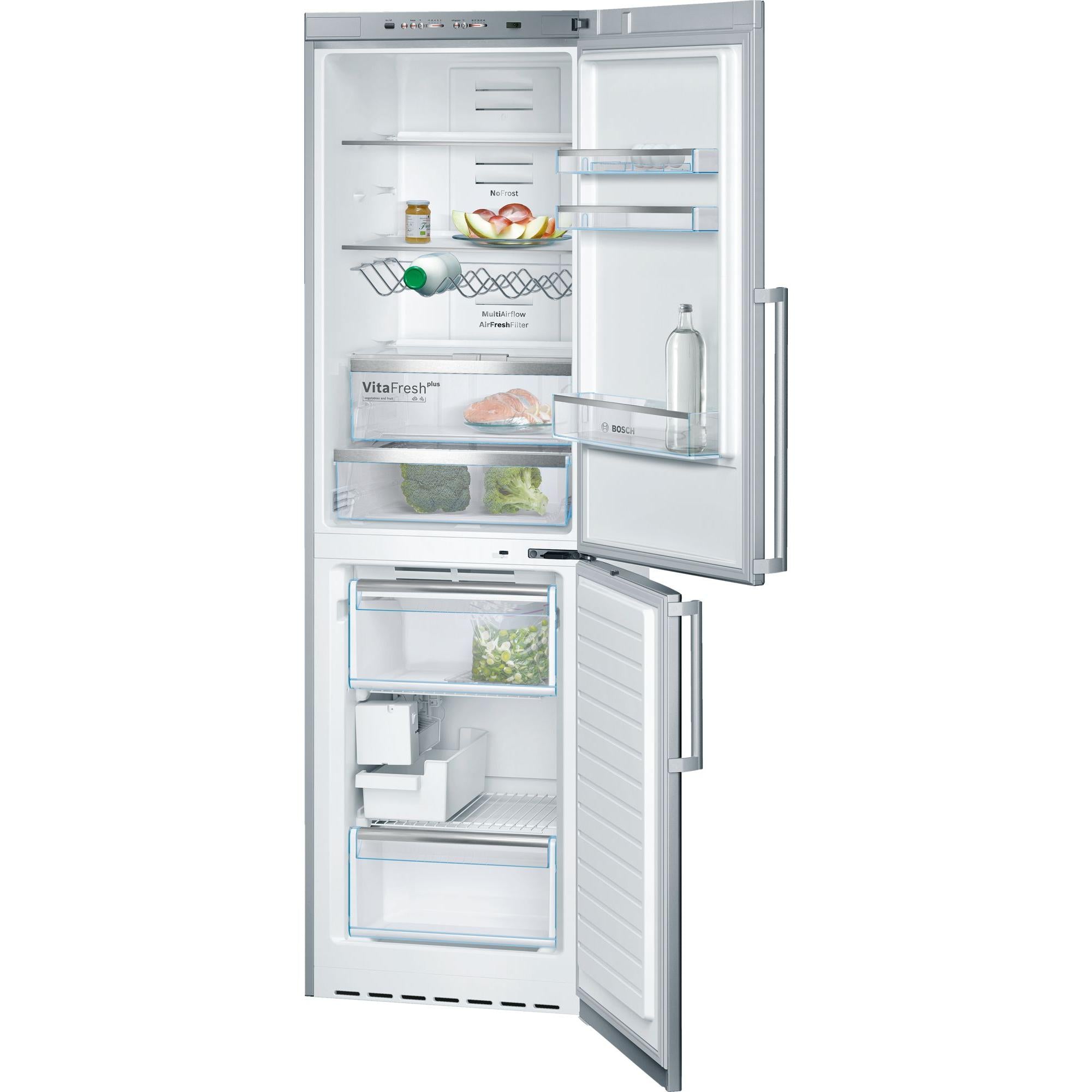 Bosch 24-inch, 11 cu. ft. Counter-Depth Bottom Freezer Refrigerator B11CB81SSS