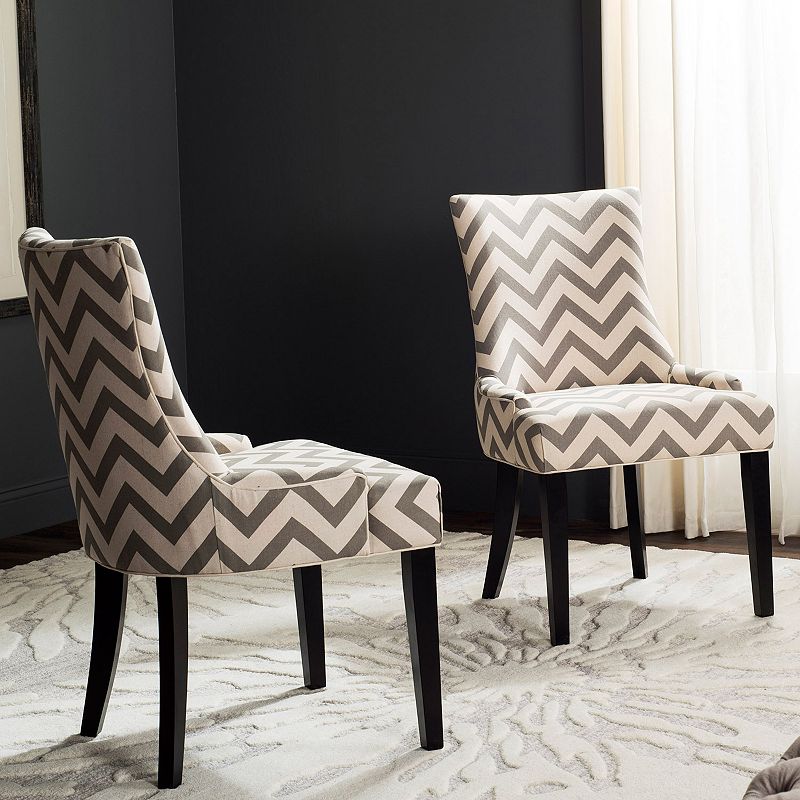 Safavieh Lester Chevron Dining Chair 2-piece Set