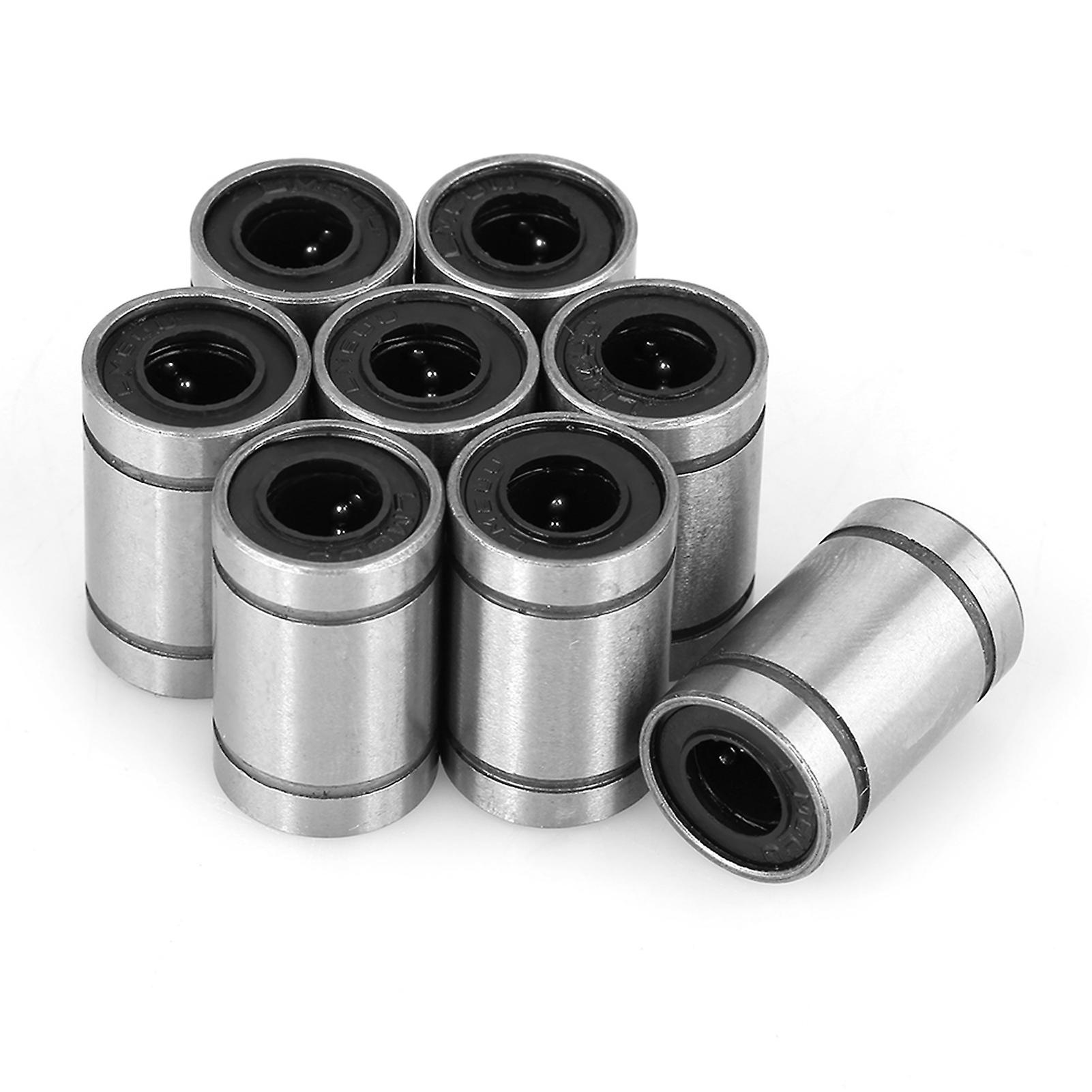 8pcs Lm6uu 6mm Linear Motion Ball Bearing Bushing For 3d Printer Cnc Parts