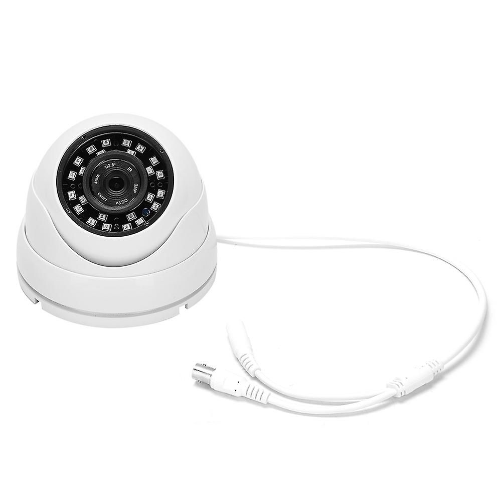 1080p Dome Ir Camera Ahd Outdoor Pal System 24leds Waterproof For Car Buses Cabinswhite