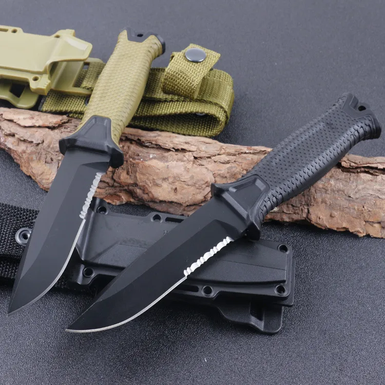 Hot Sale Manufacturer Custom OEM Outdoor Tactical Knives Small Bushcraft Survival Hunting Camping Fixed Blade Knife