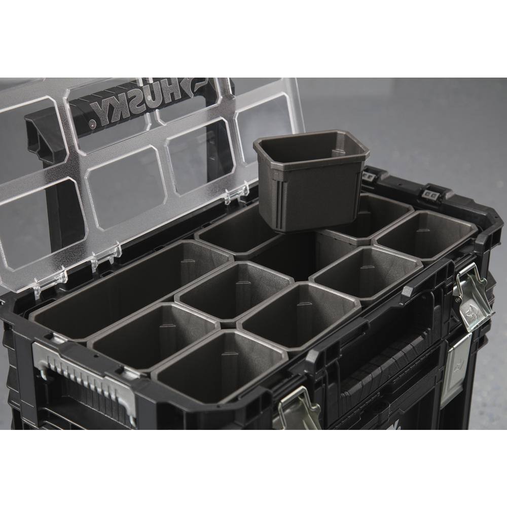 Husky 22 in. Connect Rolling System Plastic Tool Box 230381