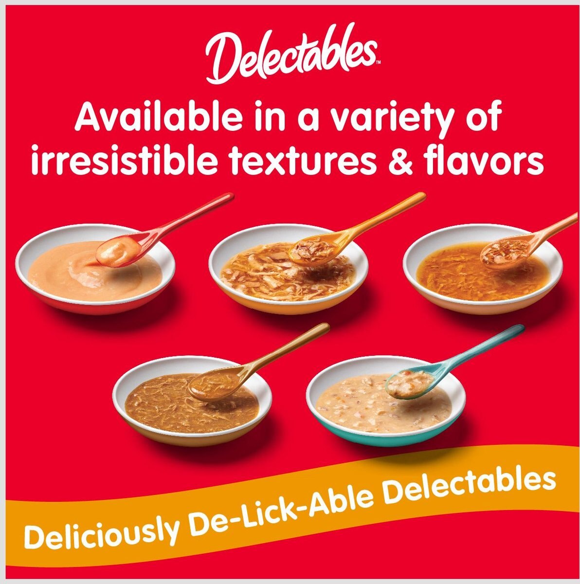 Hartz Delectables Stew Lickable Cat Treats Variety Pack， 1.4-oz pouch， 6 count