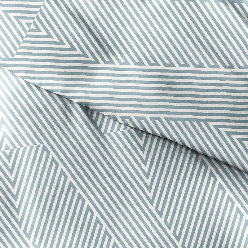 Home Collection Premium Ultra Soft Modern Diagonal Duvet Cover Set