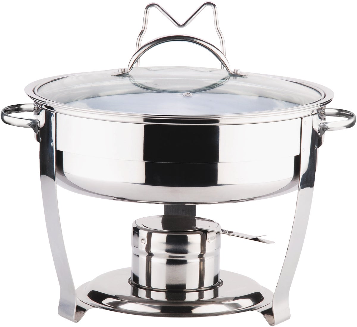 Culinary Edge Chafing Dish 4 Qt. Silver