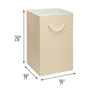 Honey-Can-Do Square Laundry Hamper with Handles HMP-01453