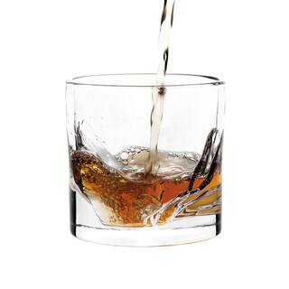 LIITON Grand Canyon Crystal 10 oz. Bourbon Whiskey Glasses (Set of 4) L10100