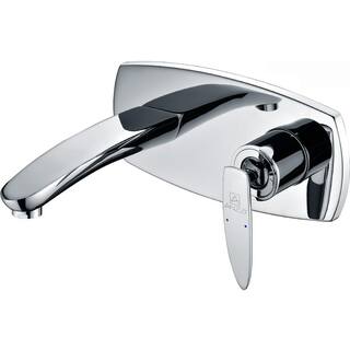 ANZZI Voce Series Single-Handle Wall Mount Bathroom Faucet in Polished Chrome L-AZ023