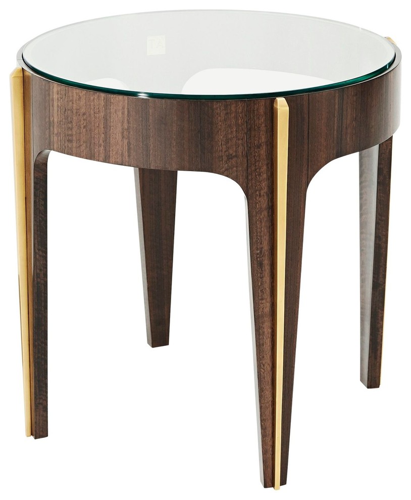 Theodore Alexander Vanucci Bold Side Table   Transitional   Side Tables And End Tables   by Unlimited Furniture Group  Houzz