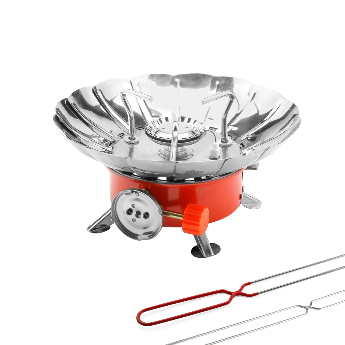 2434 Outdoor Hiking Camping Stove Portable Gas Burner MINI Waterproof Camping Gas Stove