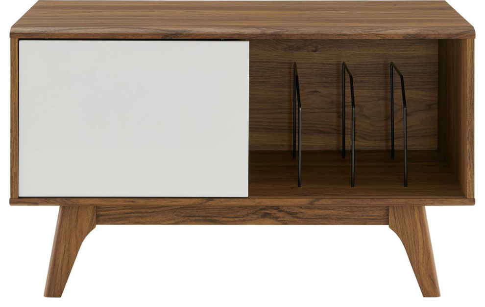 Somerset Record Display Stand   Midcentury   Media Cabinets   by HedgeApple  Houzz