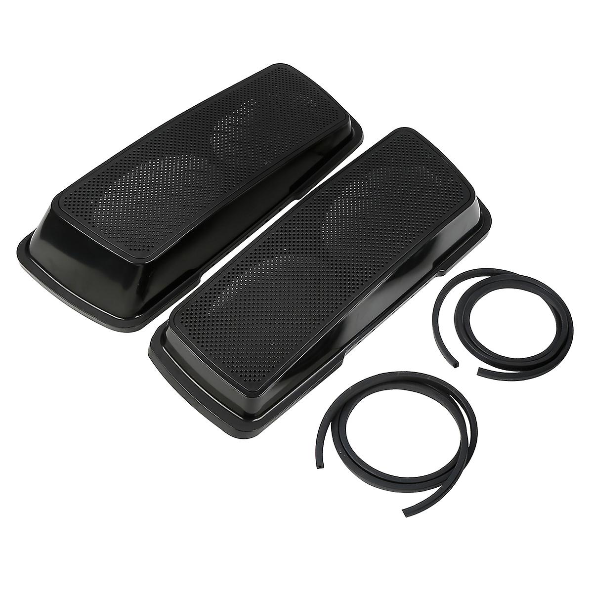 Born Pretty Motorcycle Dual 6x9andquot; Saddlebag Speaker Lids For Harley Touring Road King Electra Glide Street Glide 1993-2013 2012