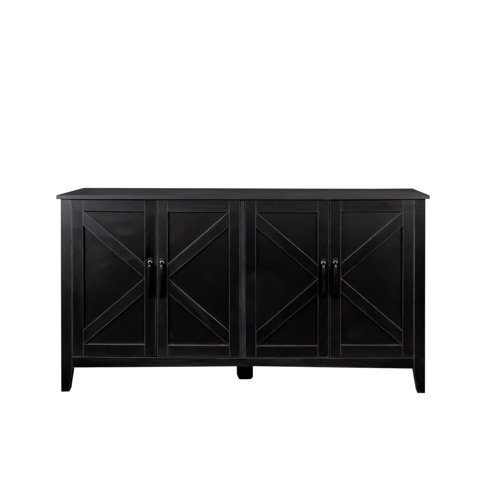 Freestanding Sideboard Storage Cabinet for Living Room Office Bedroom